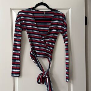 Free People Striped Top, XS